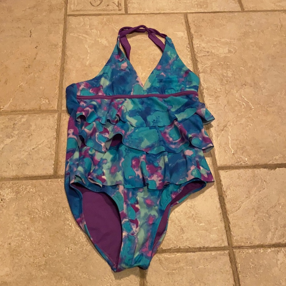 One piece justice bathing suite